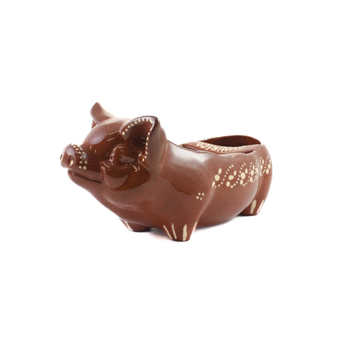 Terracotta Chorizo Pig Serving Dish, 30cm