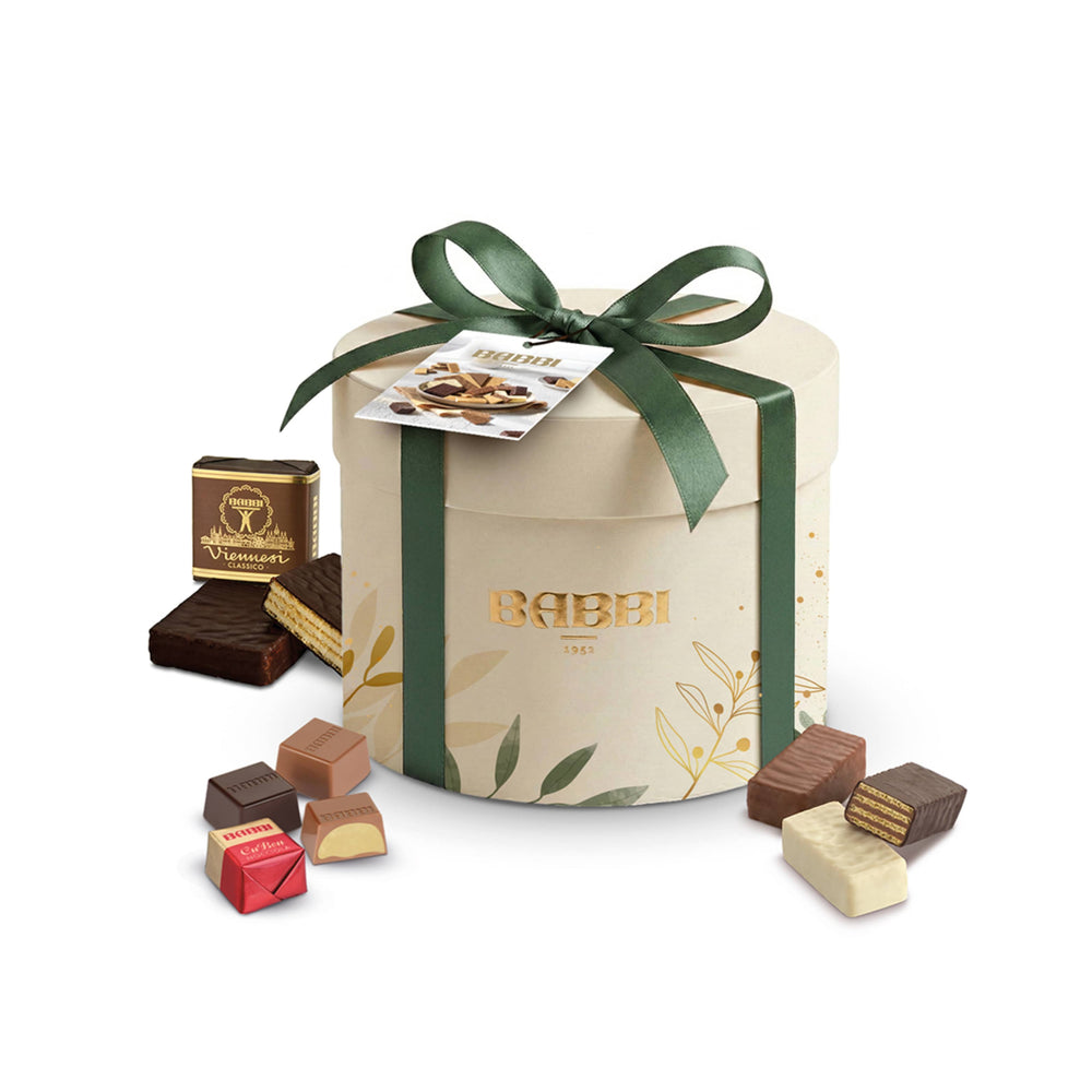 Babbi Prestige Chocolate Covered Wafer & Praline Selection in Gift Box, 595g