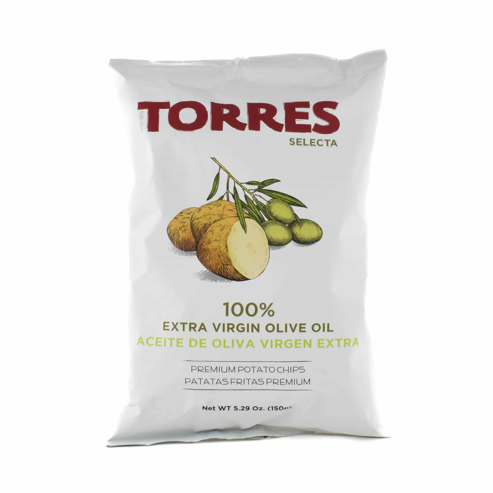Torres Extra Virgin Olive Oil Crisps, 125g
