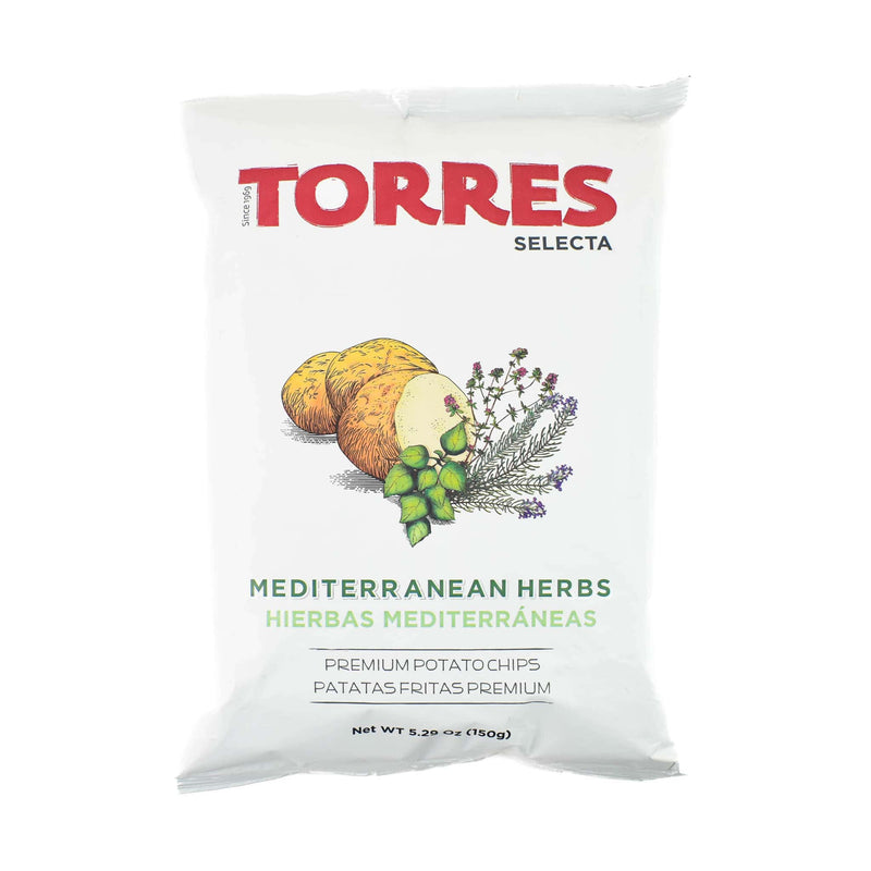 Torres Mediterranean Herbs Crisps, 150g