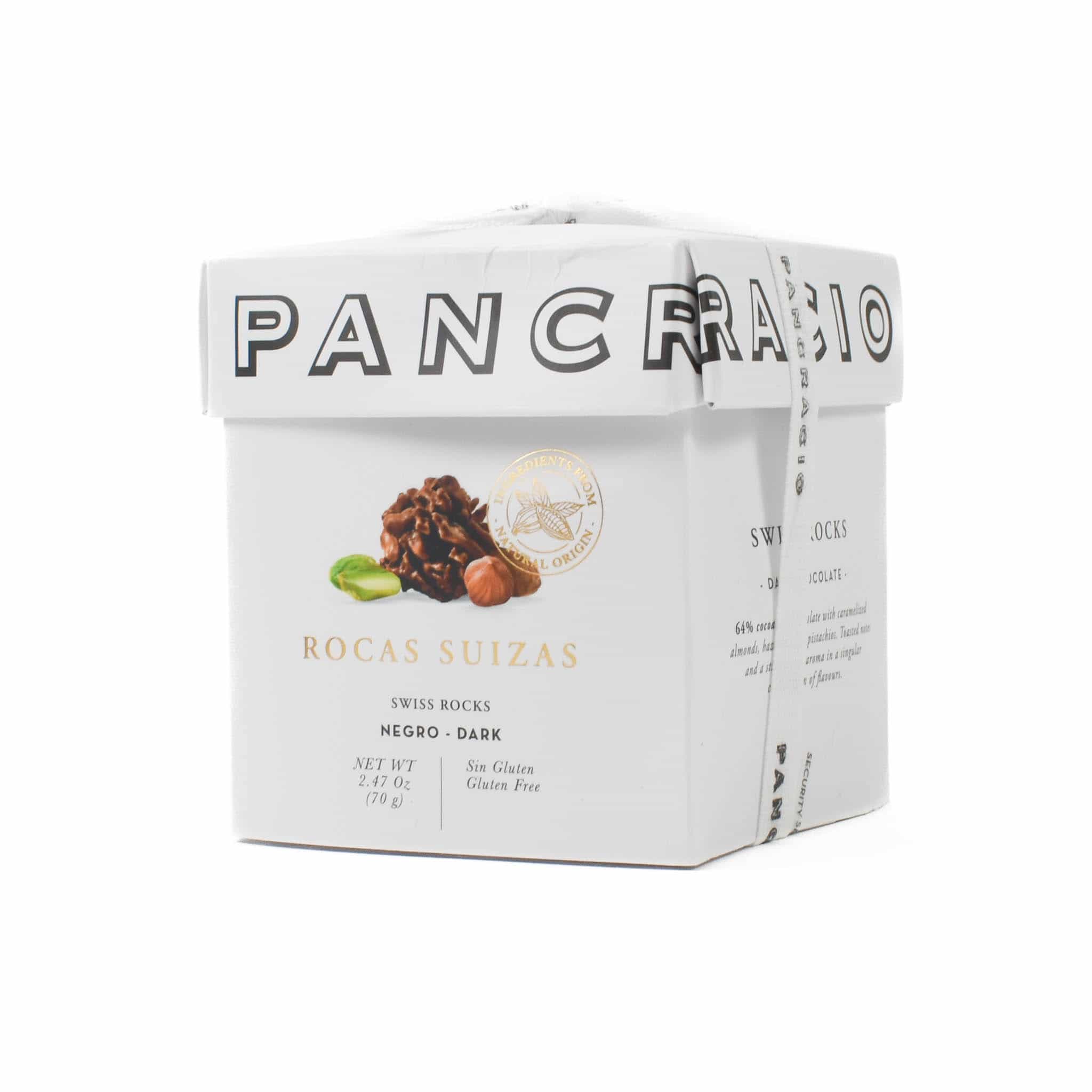 Pancracio Swiss Rocks Dark Chocolate, 70g