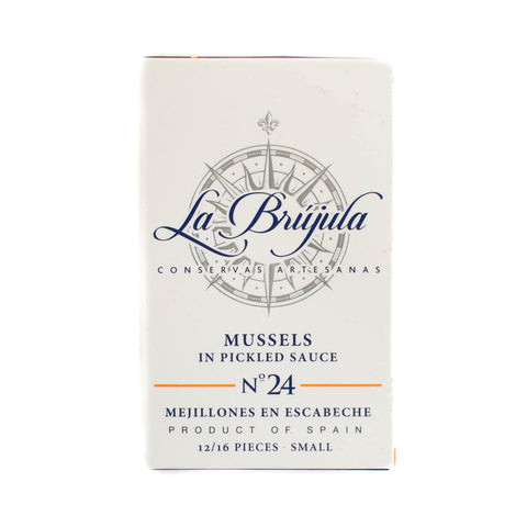 La Brujula Galician Mussels in Escabeche, 110g