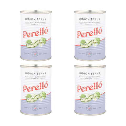 4x Perello Judion Butter Beans, 400g Tin