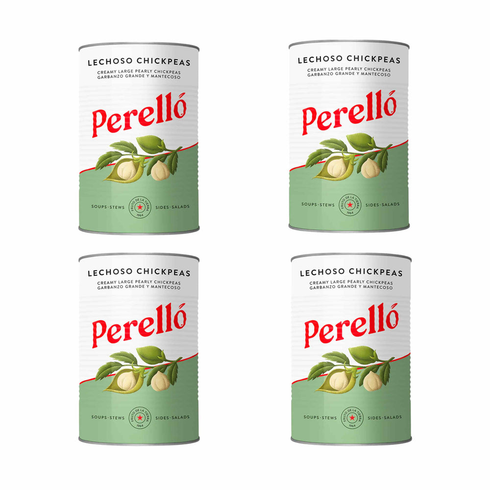 4x Perello Lechoso Chickpeas, 400g Tin