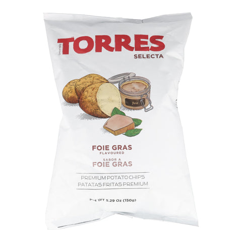 Torres Foie Gras Flavoured Premium Potato Crisps, 150g