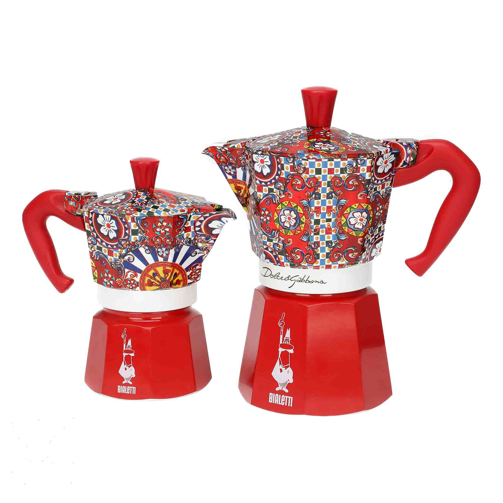 Bialetti x Dolce & Gabbana Red Moka Express Coffee Maker