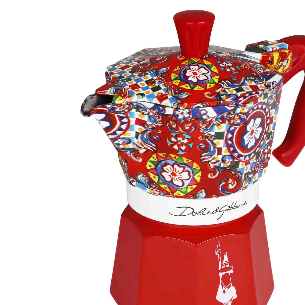Bialetti x Dolce & Gabbana Red Moka Express Coffee Maker