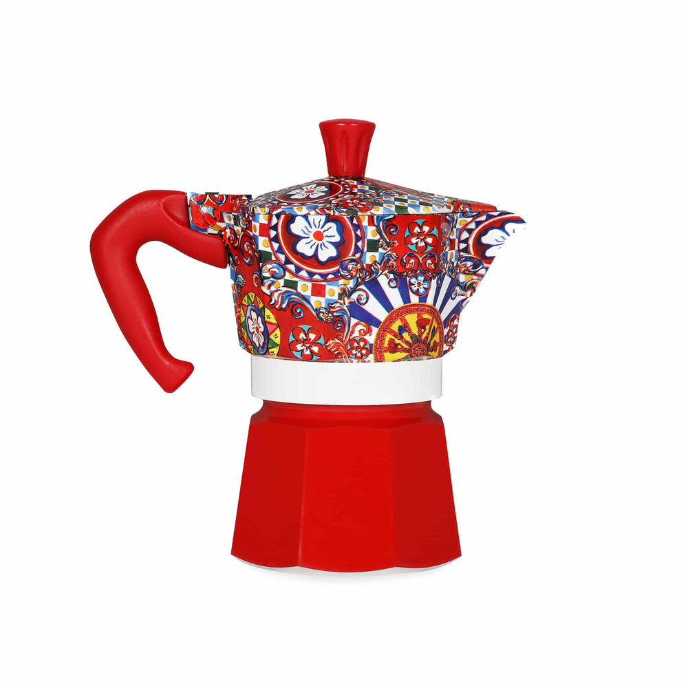 Bialetti x Dolce & Gabbana Red Moka Express Coffee Maker