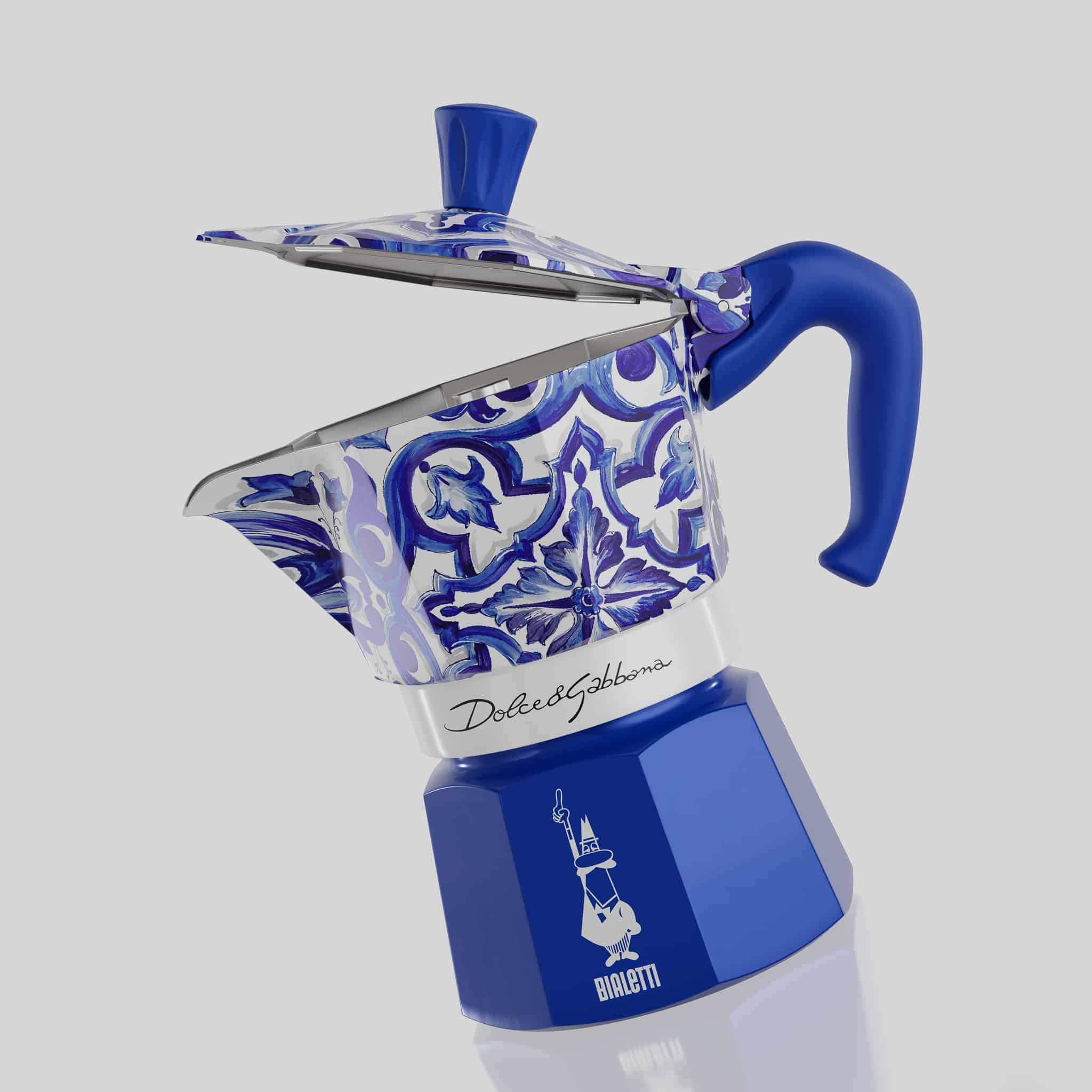 Bialetti x Dolce & Gabbana Blue Moka Express Coffee Maker | Buy