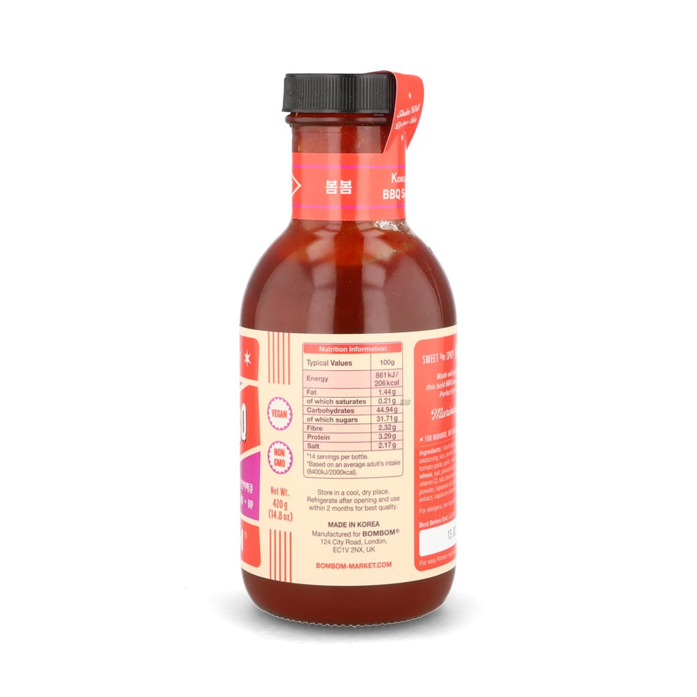 Bombom Korean BBQ Sweet and Spicy Sauce, 420g