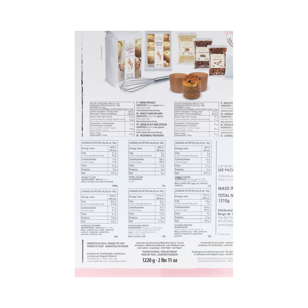 Homemade Panettone Muffin Making Kit