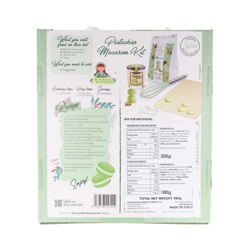 Homemade Pistachio Macaron Making Kit