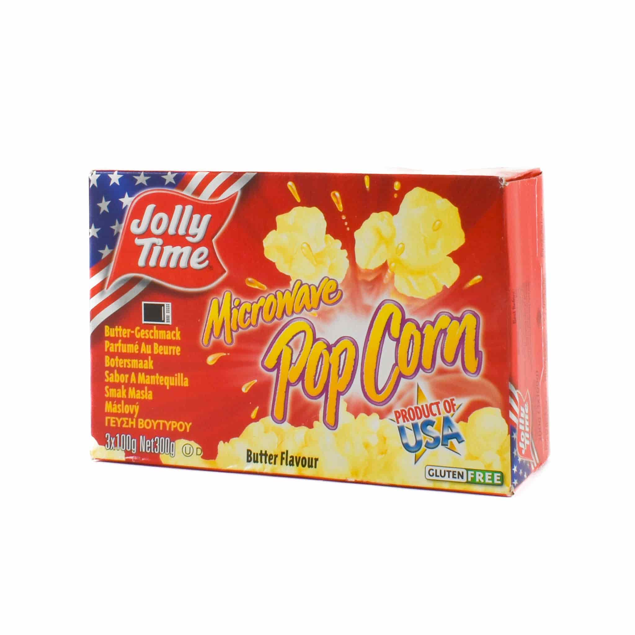 Jollytime Microwave Popcorn Butter 300g