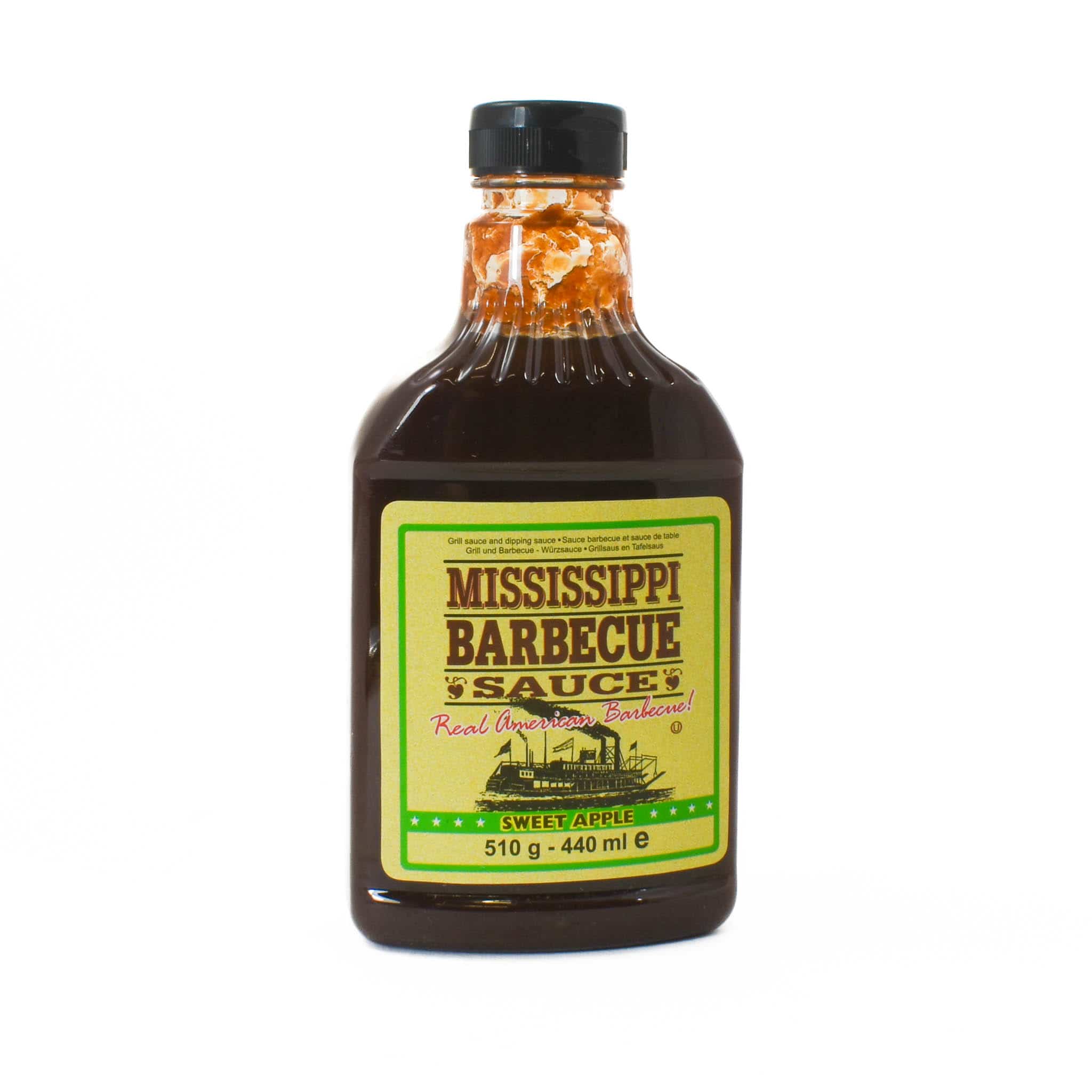 Mississippi Bbq Sauce Sweet Apple 510g