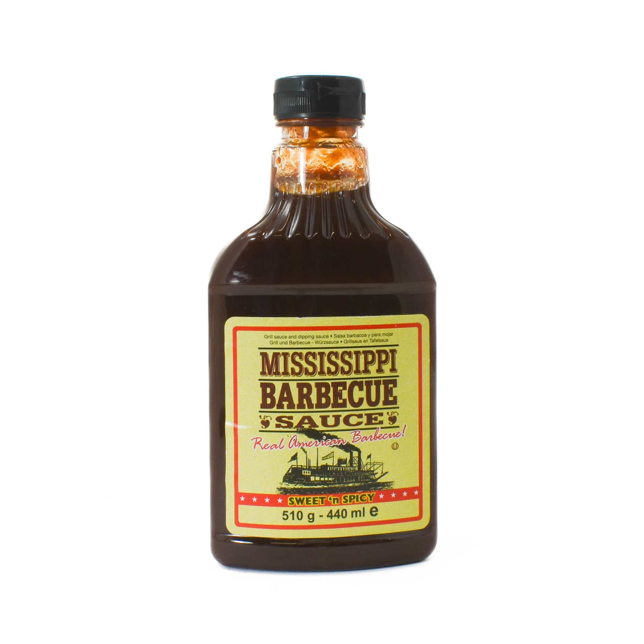 Mississippi Bbq Sauce Sweet and Spicy 510g