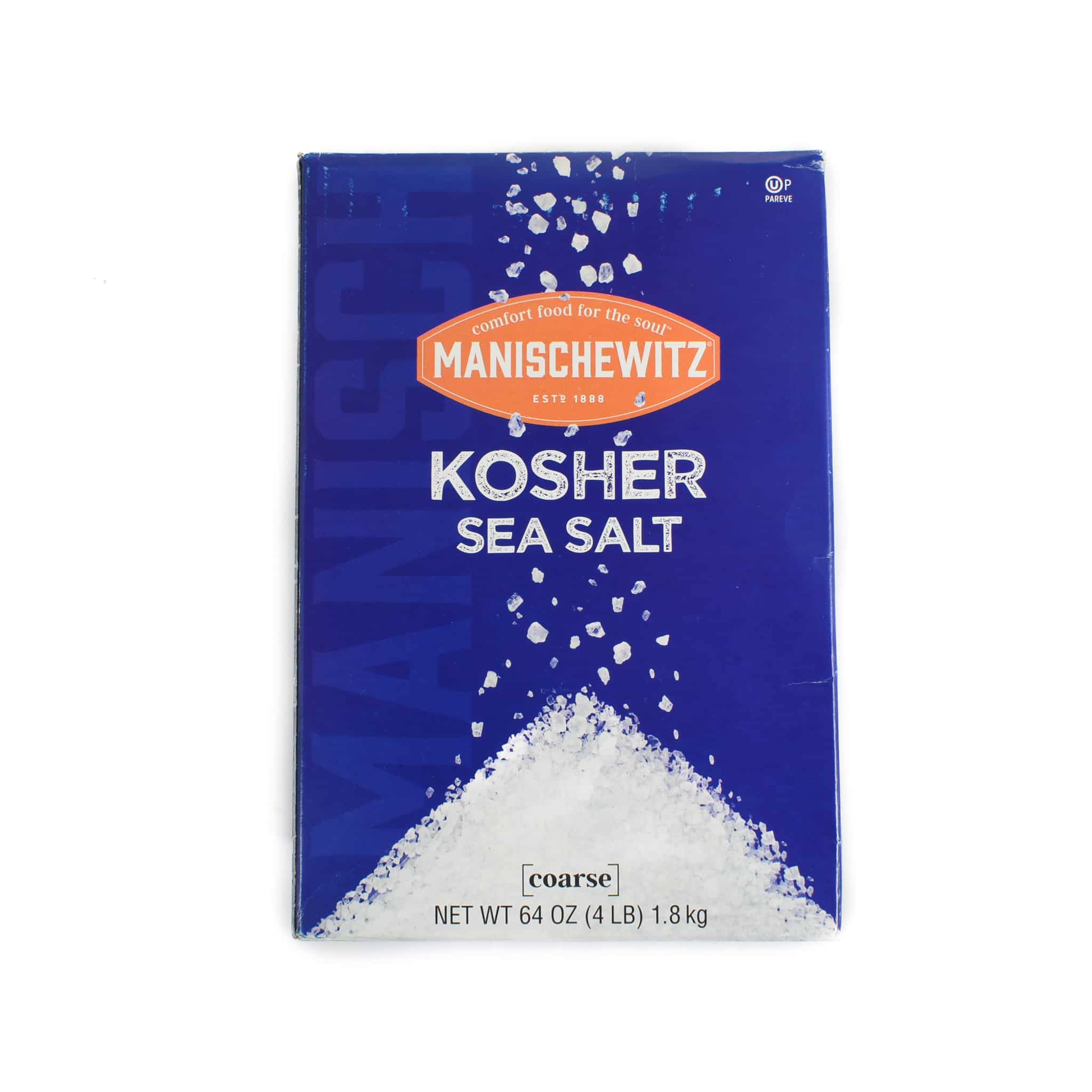 Manischewitz Coarse Kosher Salt, 1.81kg