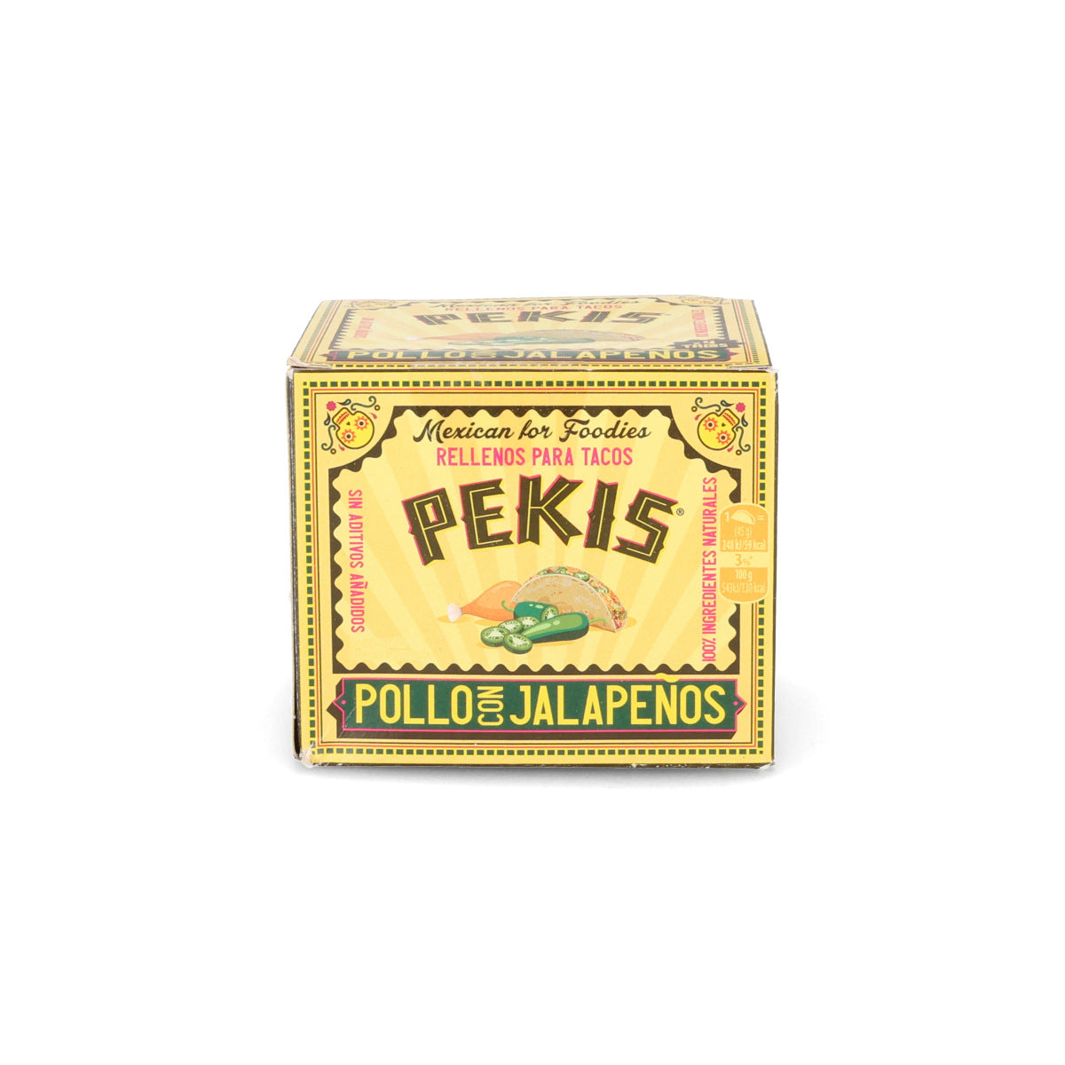 Pekis Pollo Con Jalapenos Taco Filler, 180g