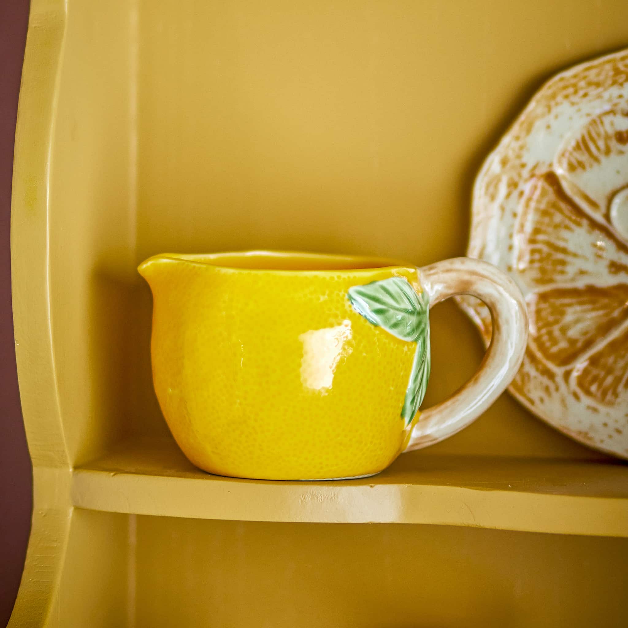 Lemon Shaped Milk Jug, 330ml