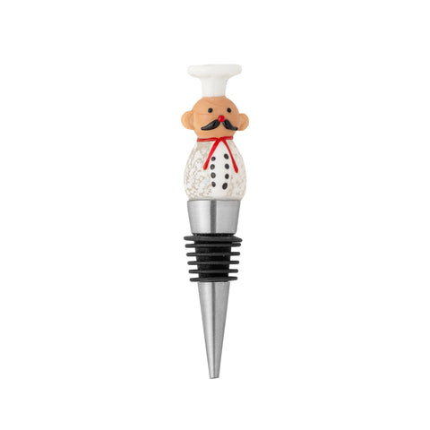 Chef Ceramic Bottle Stopper
