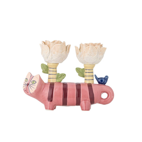 Missy Cat Candle Holder, 20cm
