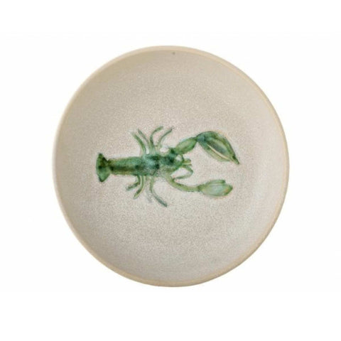 Green Lobster Stoneware Serving Bowl, 29cm