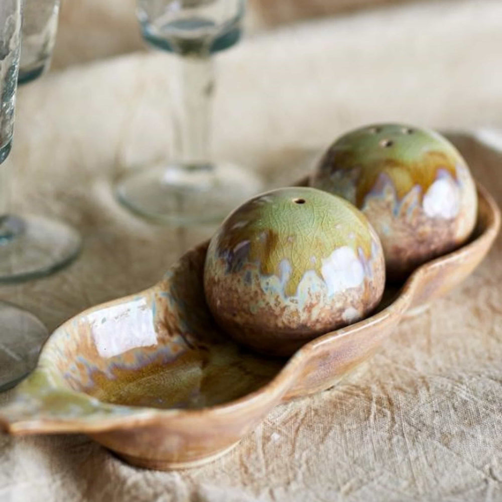 Kayo Reactive Glaze Salt & Pepper Shakers