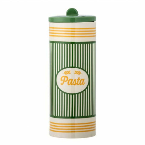 Vintage Inspired Pasta Motif Storage Jar, 2.2 Litres