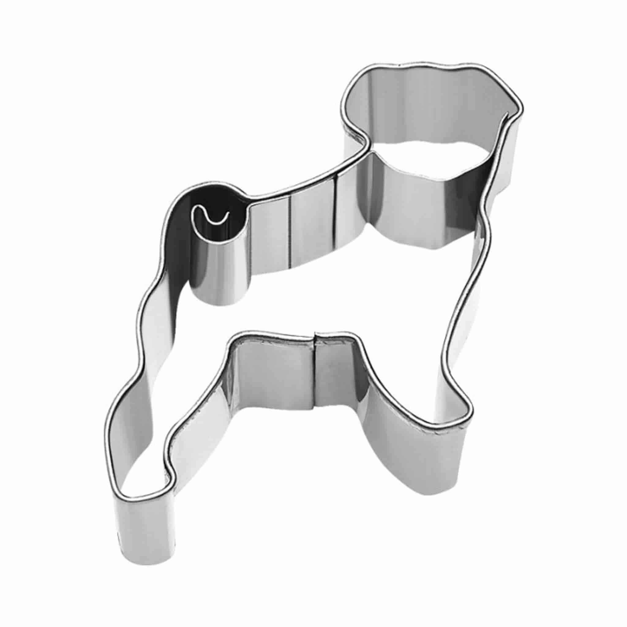 Stainless Steel Pug Cookie Cutter, 5cm