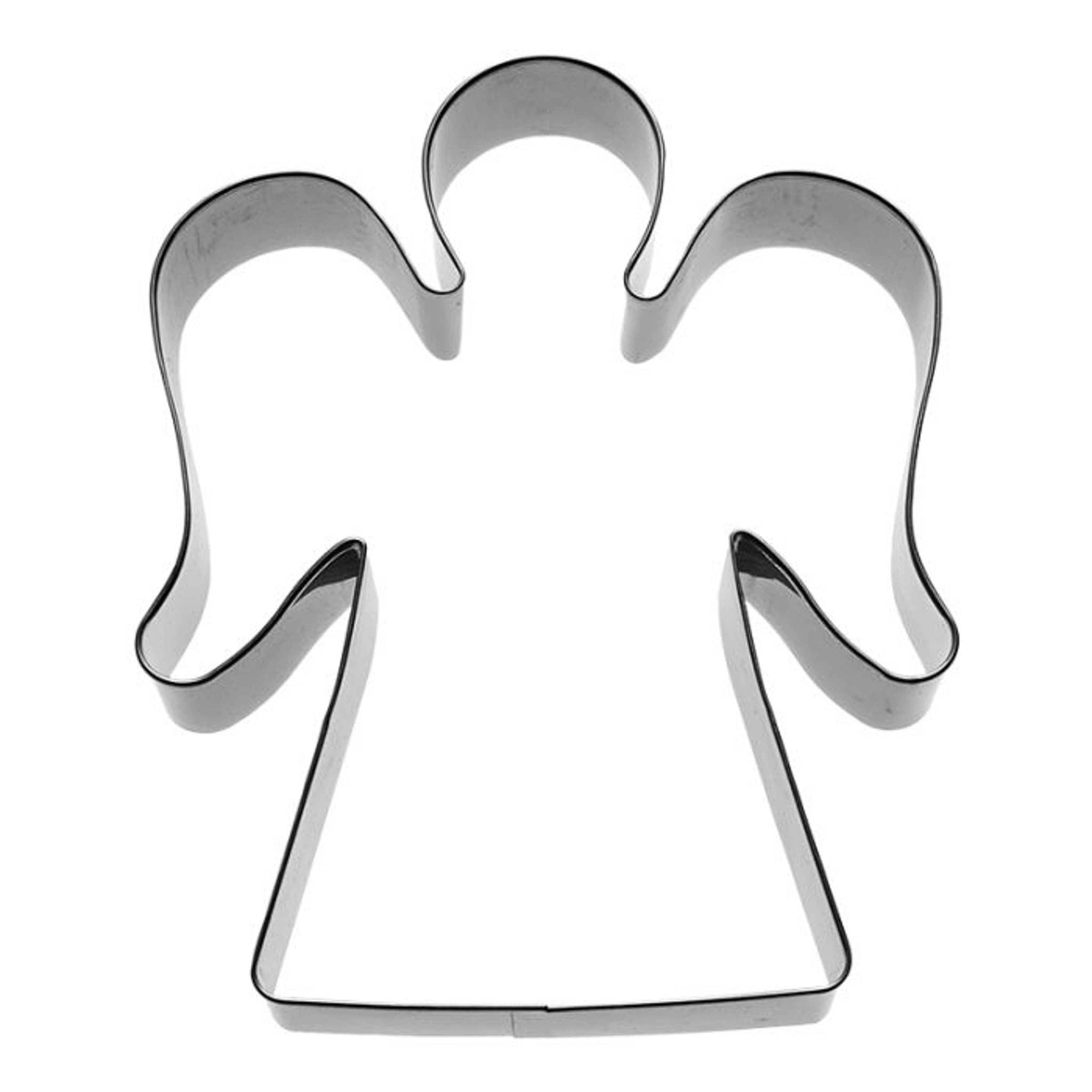 Stainless Steel Angel Cookie Cutter, 6cm