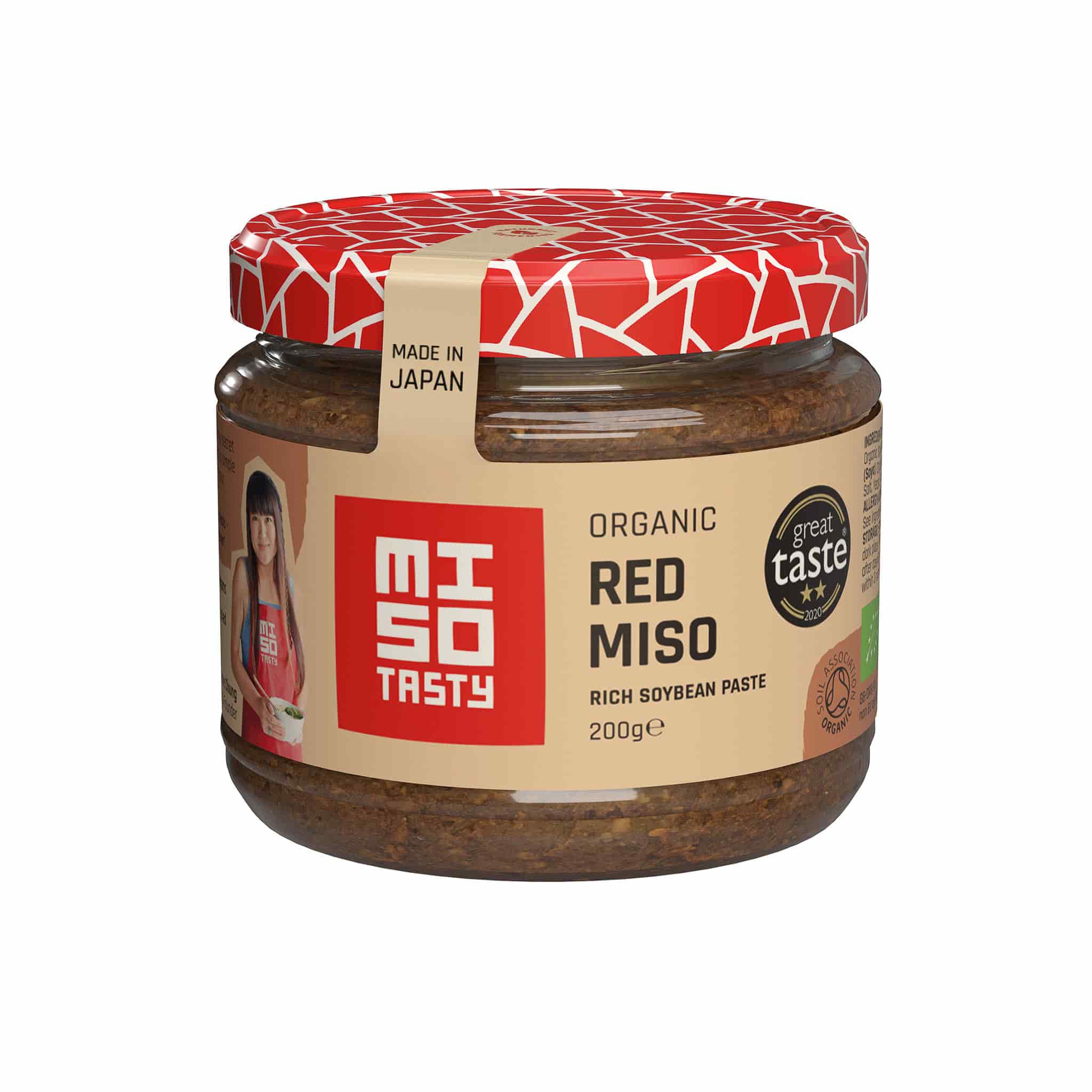 Miso Tasty Organic Red Miso Paste, 200g