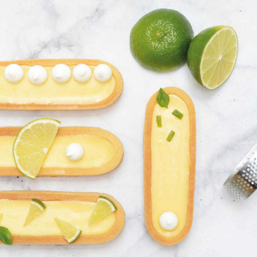 Scrap Cooking  Set of 4 Oval Perforated Tartlet Rings