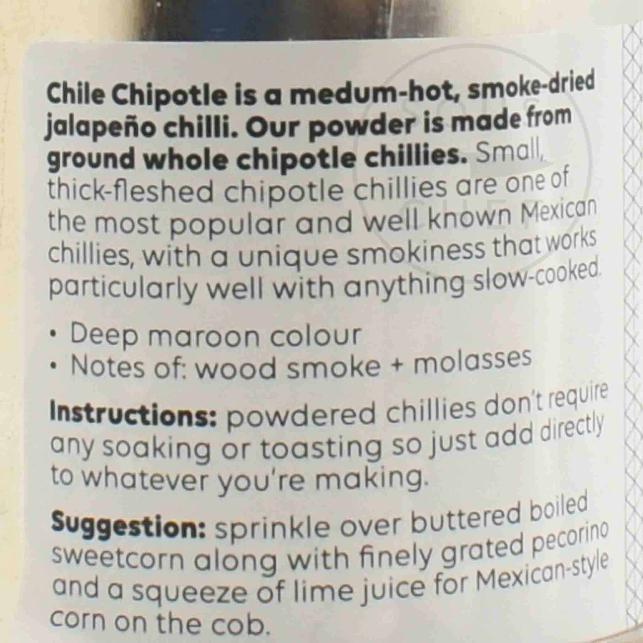 Cool Chile Chipotle Chilli Powder, 60g