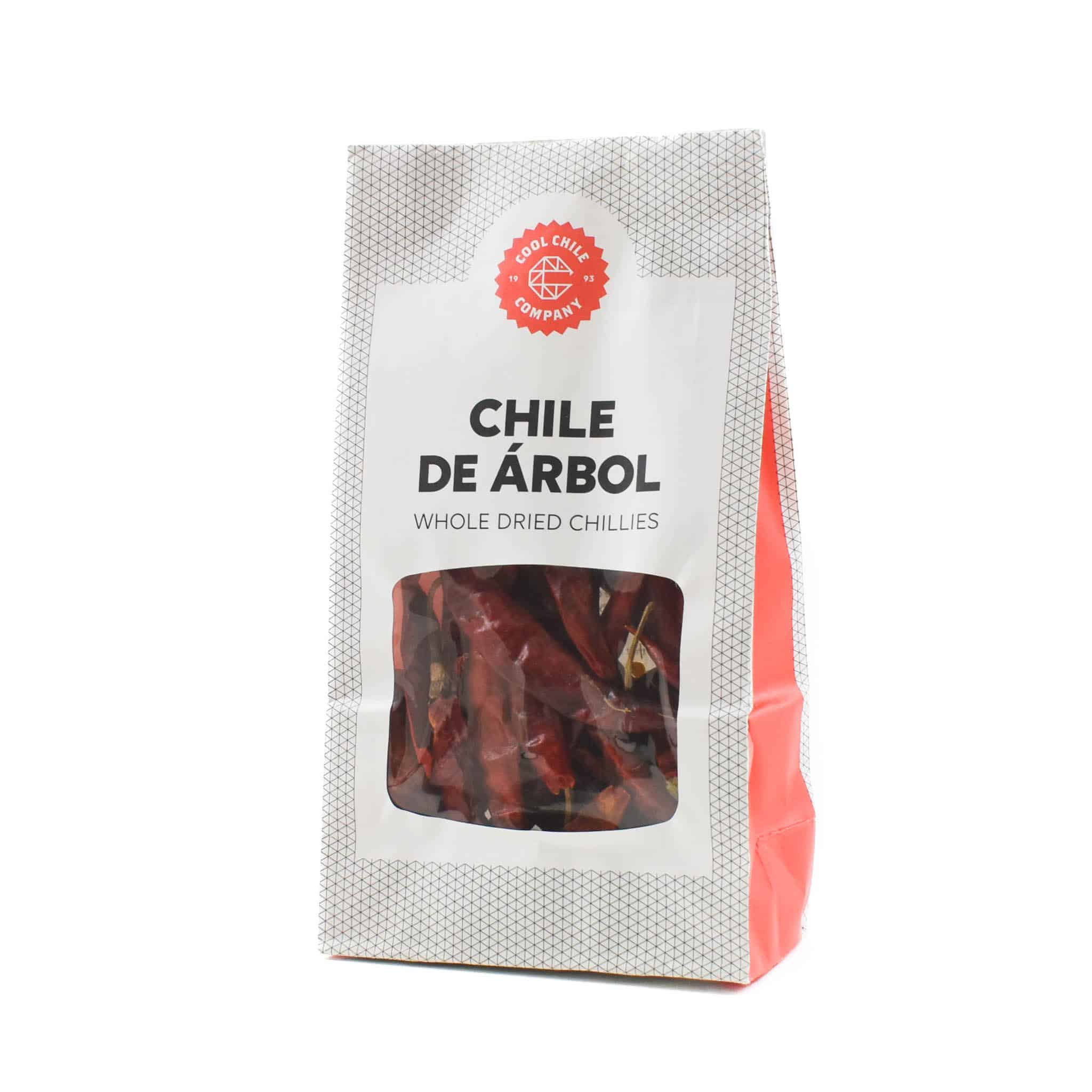 Cool Chile Co De Arbol Chillies, 100g
