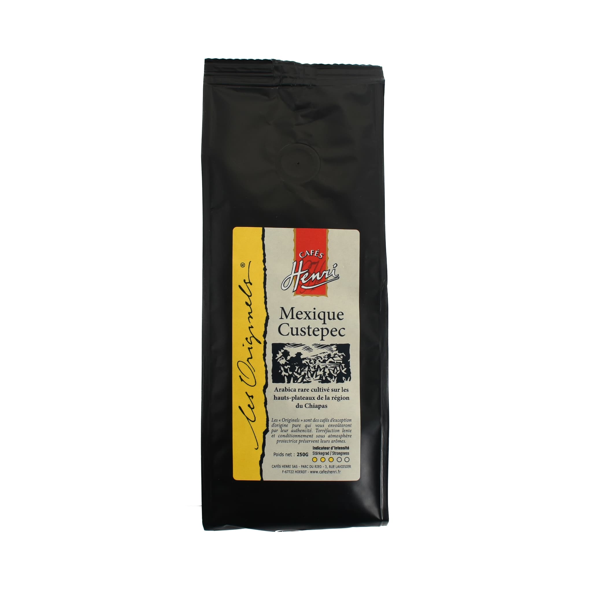 Cafes Henri Ground Mexican Coffee from Custepec, 250g