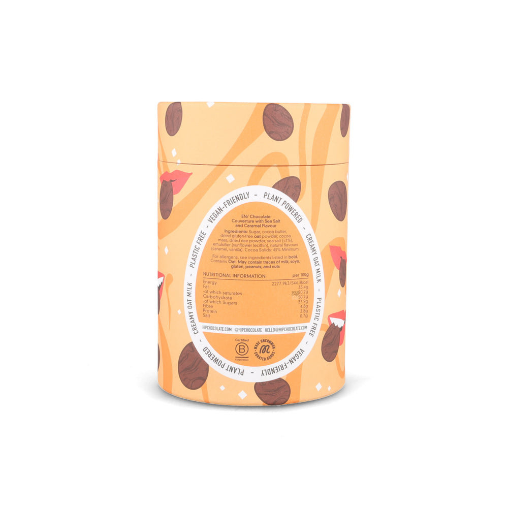 H!P Salted Caramel Oat Milk Chocolate Easter Egg, 150g