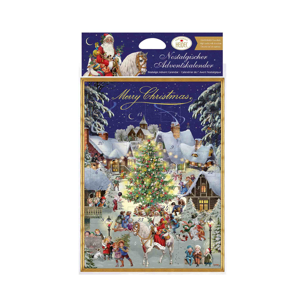 Heidel Nostalgic Chocolate Advent Calendar, 75g