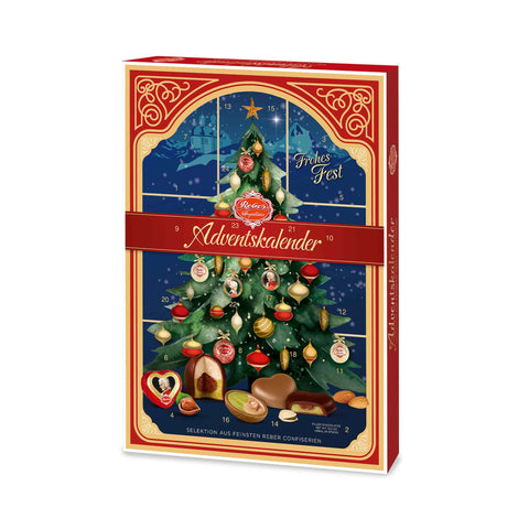 Mozart Chocolate & Marzipan Advent Calendar, 296g