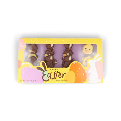 Chocolate Easter Bunnies & Chicks, 105g