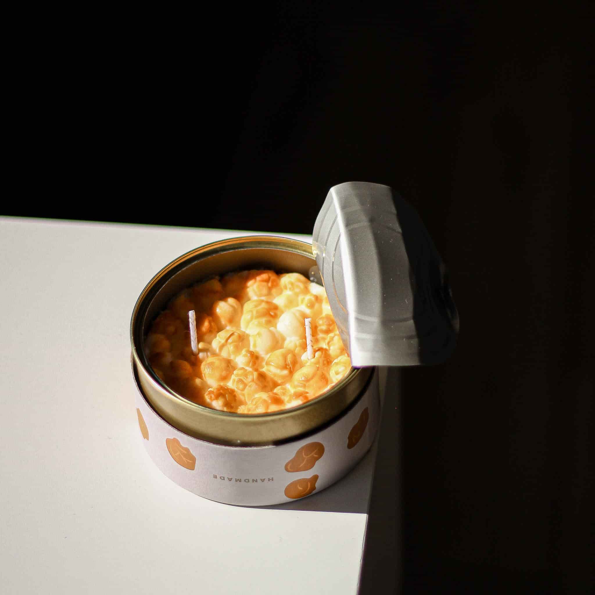 CandleCan Caramel Popcorn Scented Candle