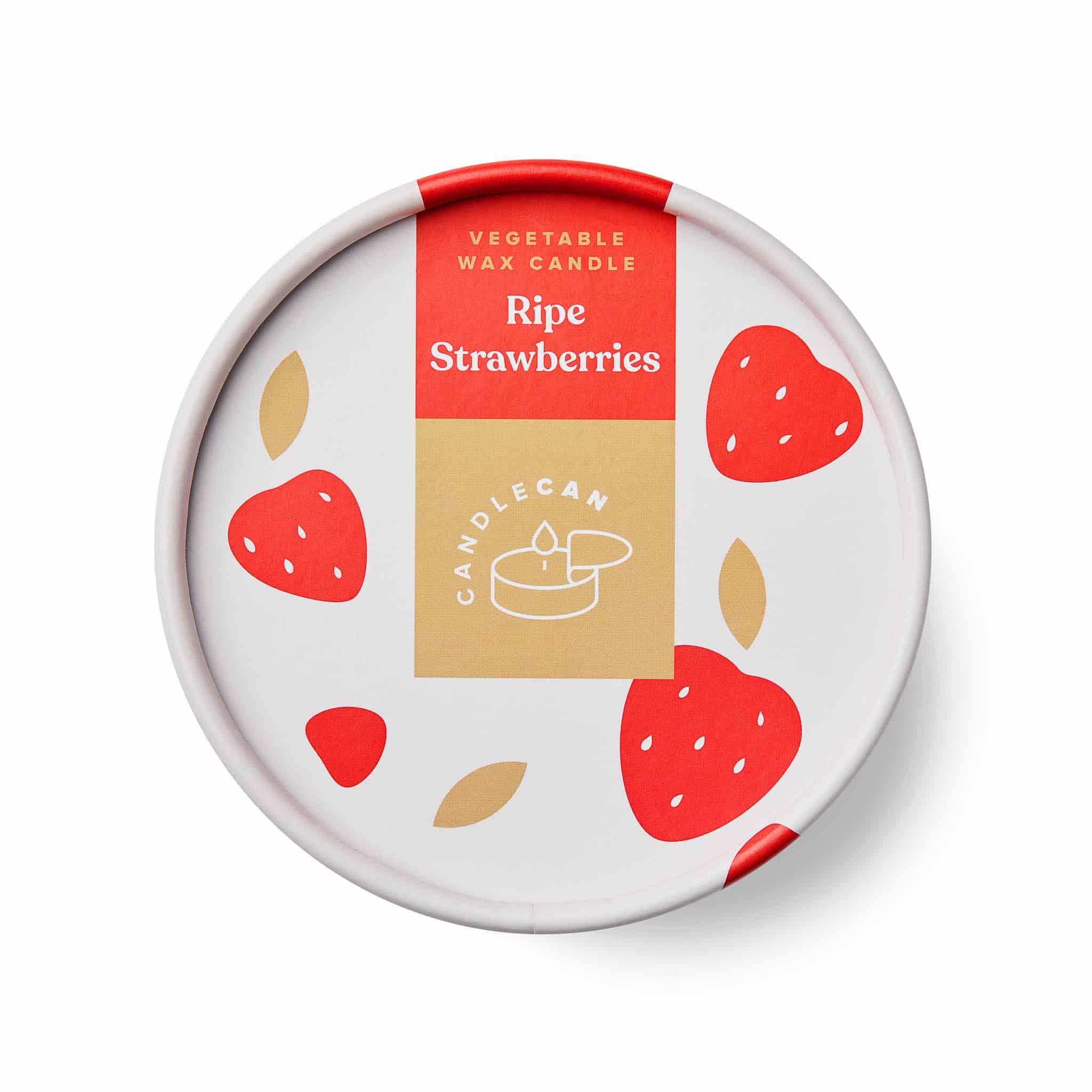 CandleCan Strawberry Scented Candle