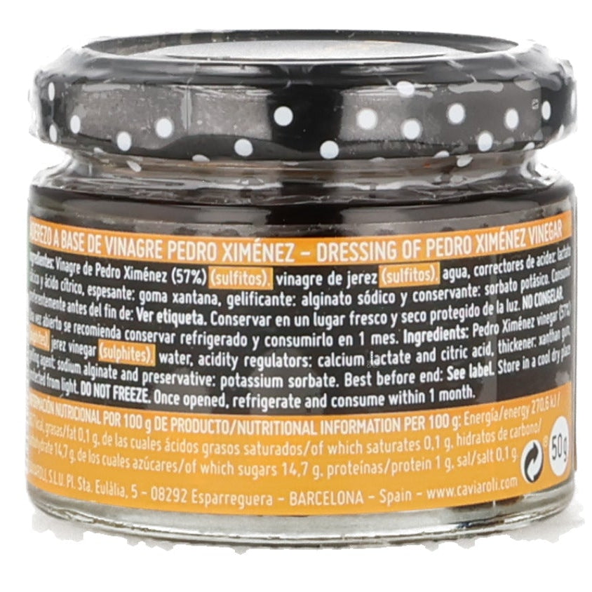 Caviaroli Pedro Ximenez Wine Vinegar Pearls, 50g