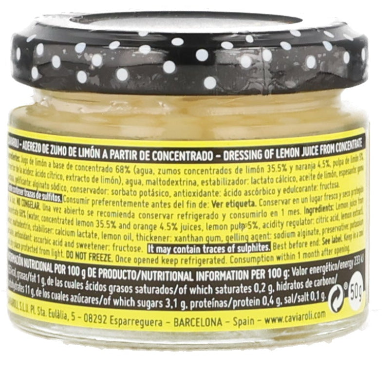 Caviaroli Lemon Pearls, 50g