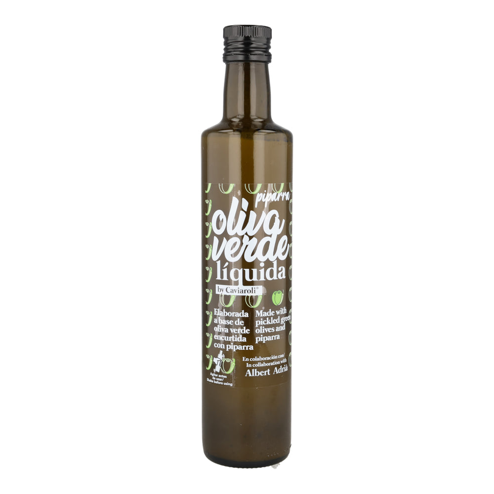 Caviaroli Liquid Green Olive Piparra Sauce, 500ml