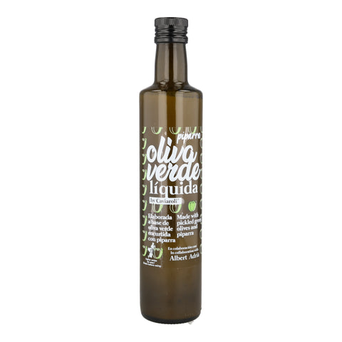 Caviaroli Liquid Green Olive Piparra Sauce, 500ml