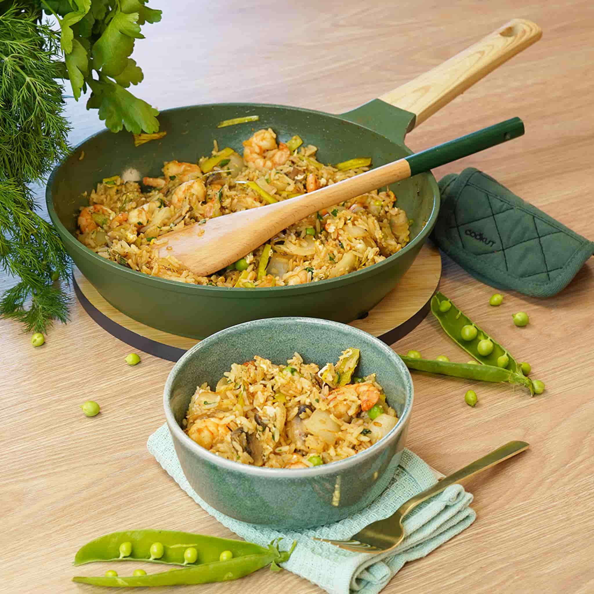 Cookut Pan, 24cm, Green | Buy online UK – Sous Chef UK