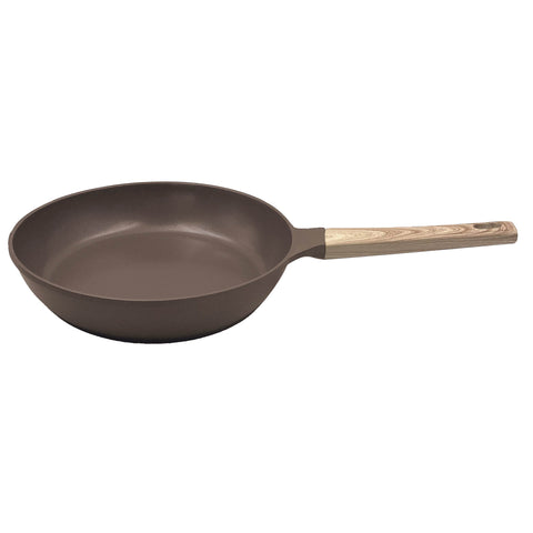 Cookut Lightweight Non-Stick Frying Pan, Taupe, BPA Free