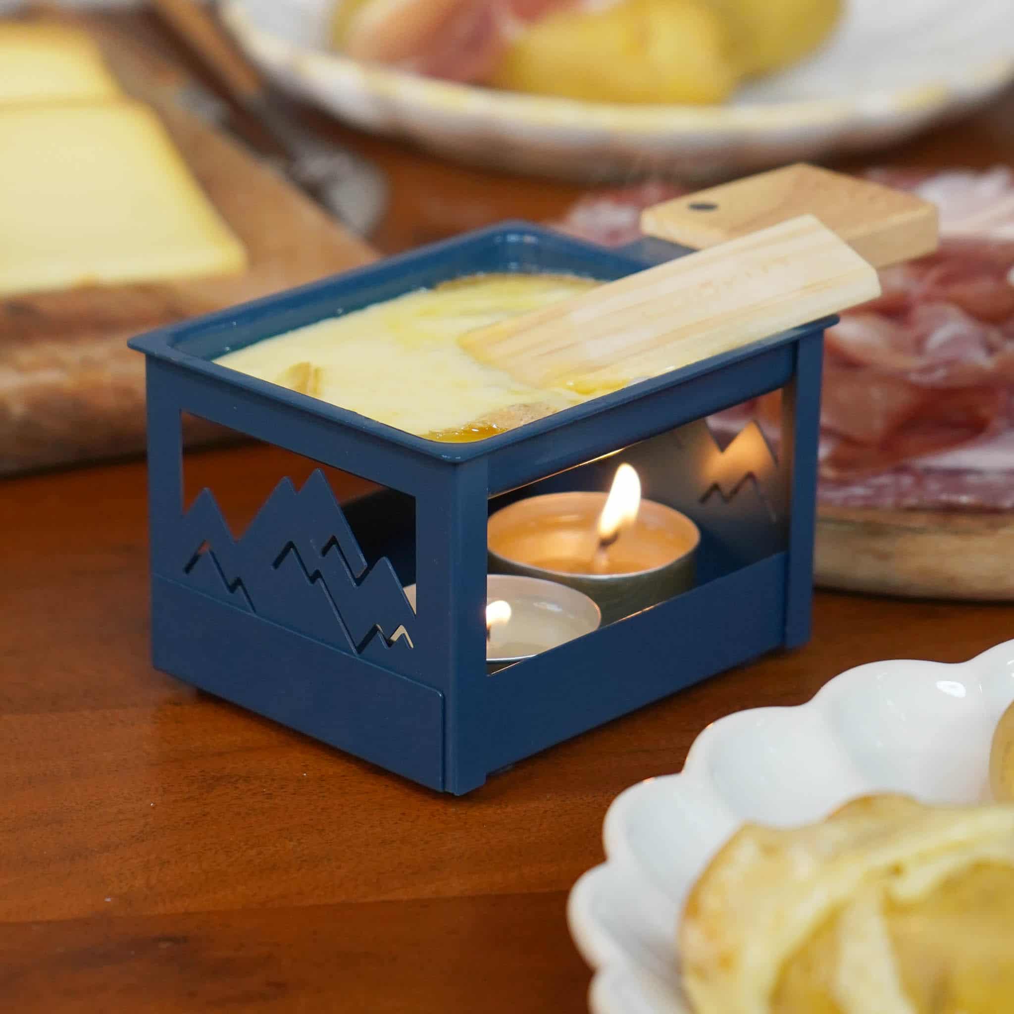 Cookut Foldable Raclette with Tealight, Blue