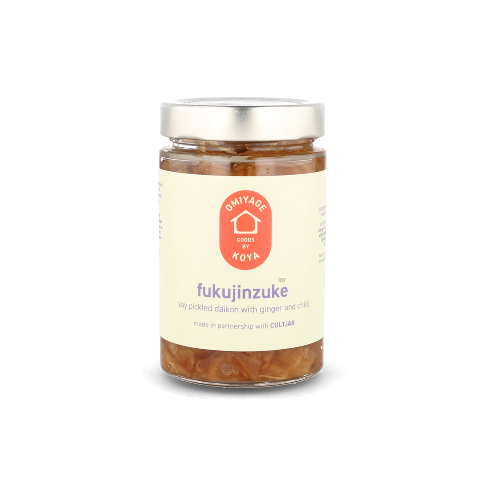 Omiyage by Koya Fukujinzuke - Soy Pickled Daikon with Ginger & Chilli, 370g