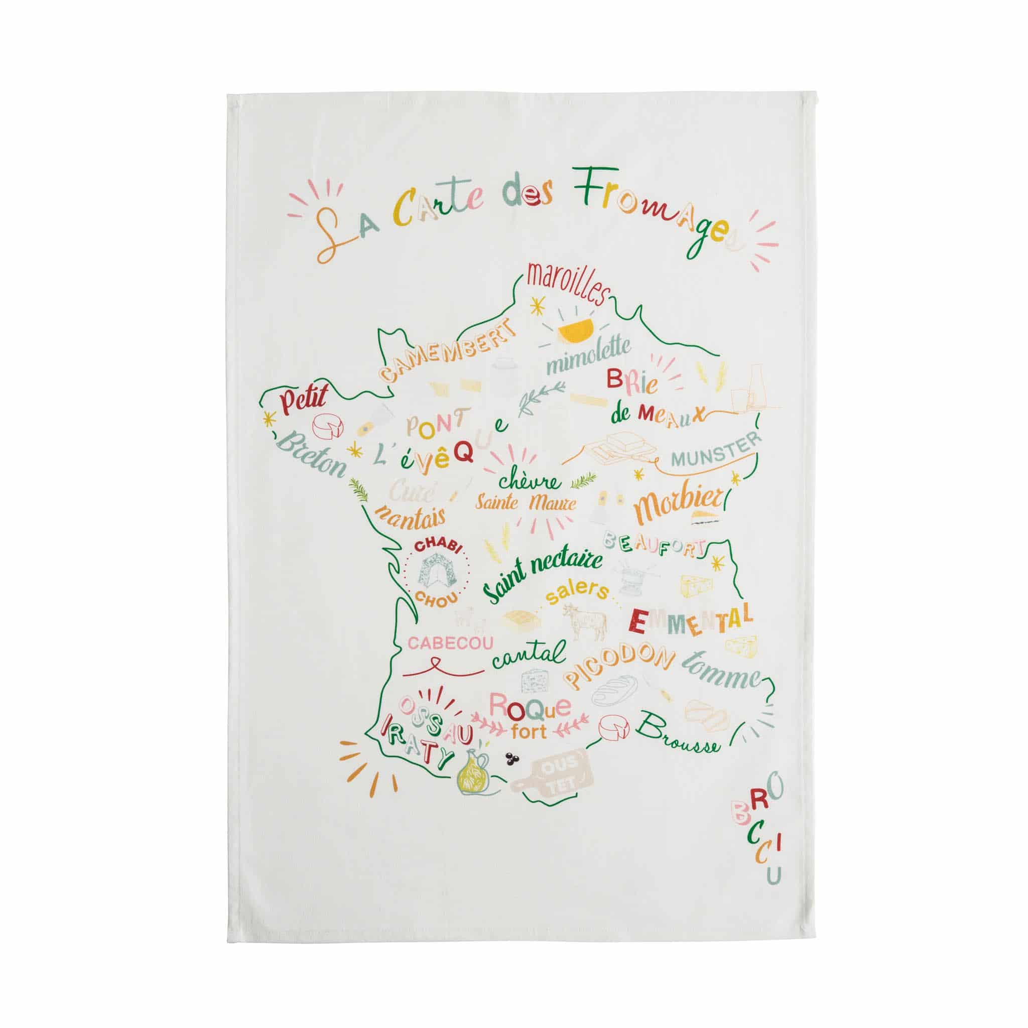 Fromage French Tea Towel