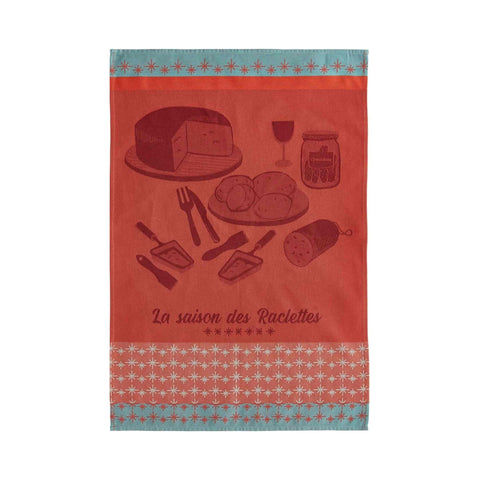 Coucke Jacquard Cotton Tea Towel - Raclette